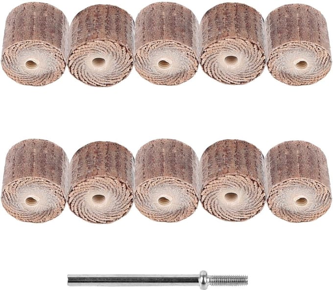 Shopcentral - 10Pcs Sanding Sandpaper Flap Wheel - Polijstschijven
