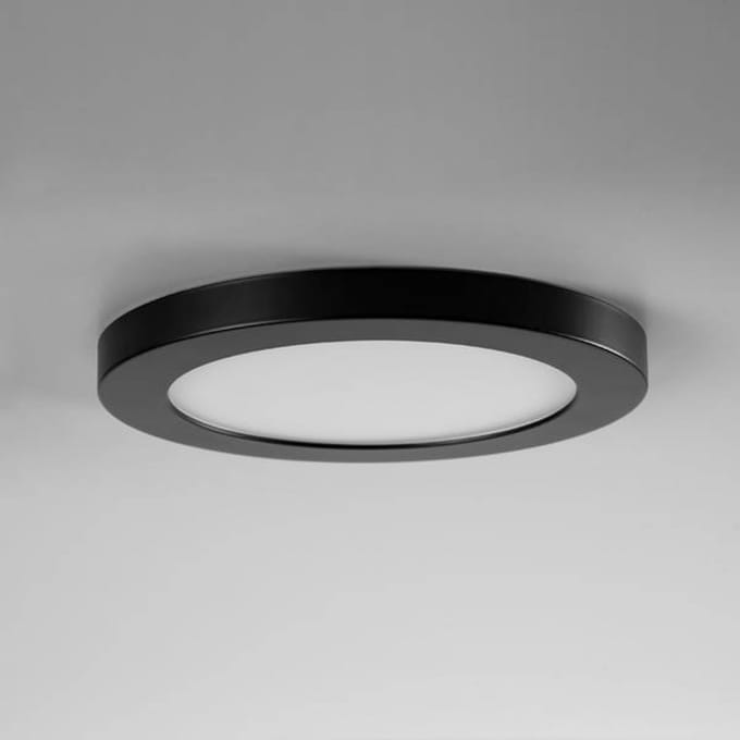 BRUMBERG Frontring Moon Mini, Ø 17 cm, zwart