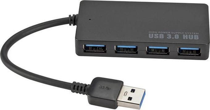 ***Verbeter uw USB-ervaring - USB 3.0 HUB - 4 Poorten - High Speed USB Verdeler - van Heble® ***