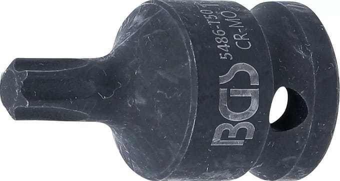 BGS Kracht dopsleutelbit - lengte 42 mm - 1/2 - Torx T50