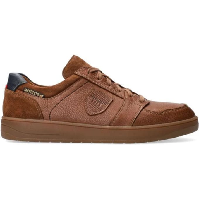 Mephisto Hugh - heren sneaker - bruin - maat 40 (EU) 6.5 (UK)