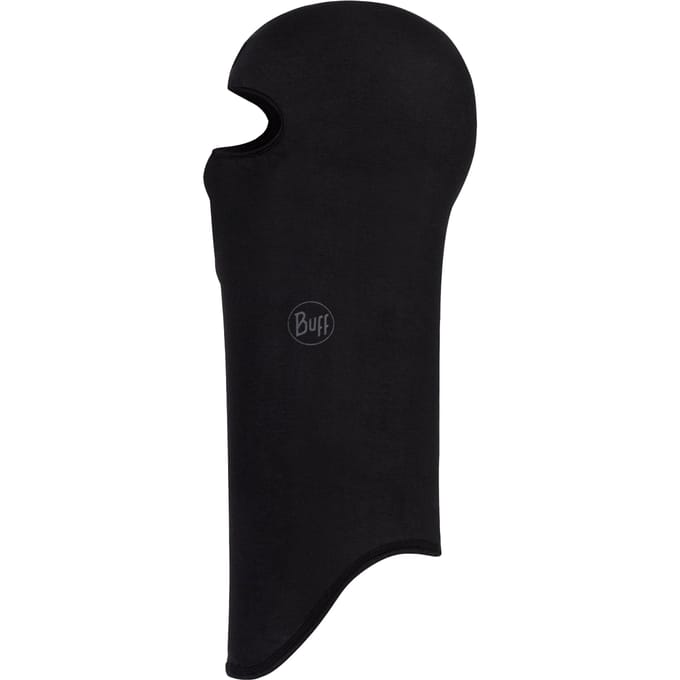 Buff Effen EcoStretch-balaclava voor volwassenen (Zwart)