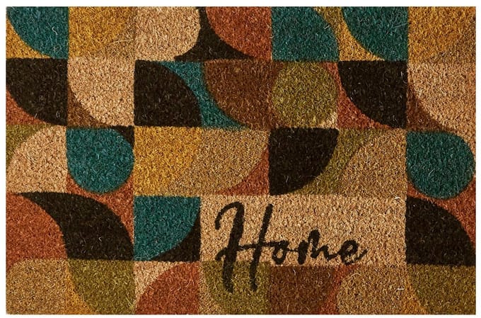 MD Entree - Deurmat - Kokosmat - Coco Gold Geometric - 40 x 60 cm