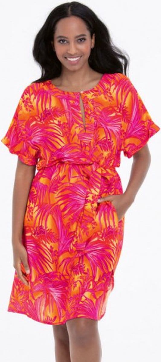 Anita Breezy Pink Palena Jurk Oranje S