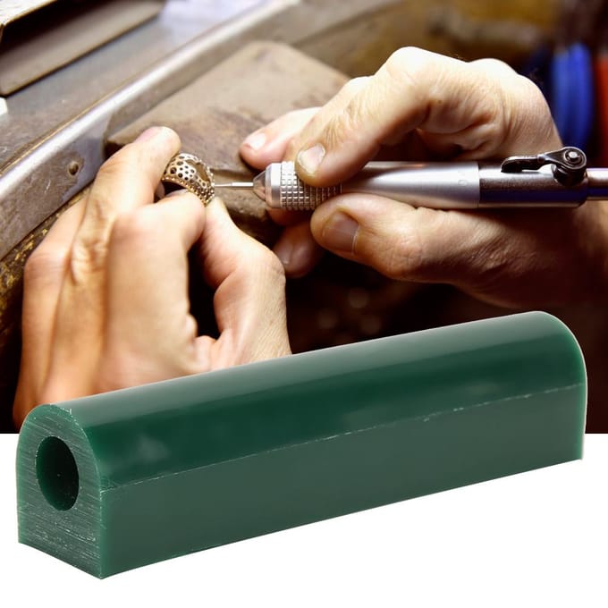 Waskoker Mal Groen Glad Hoge Kwaliteit Snijden Sieraden Maken Verwerkingsgereedschap gray