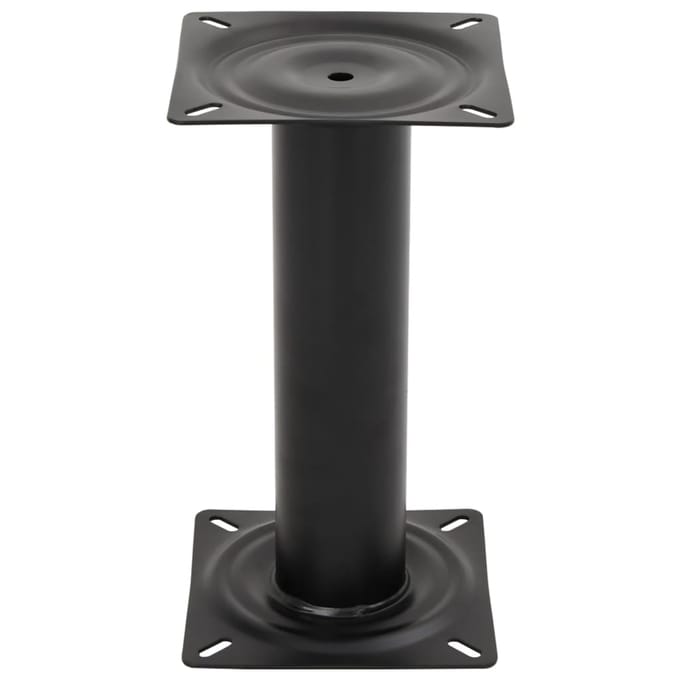 vidaXL - Bootstoelpoot - 33 - cm - staal - zwart
