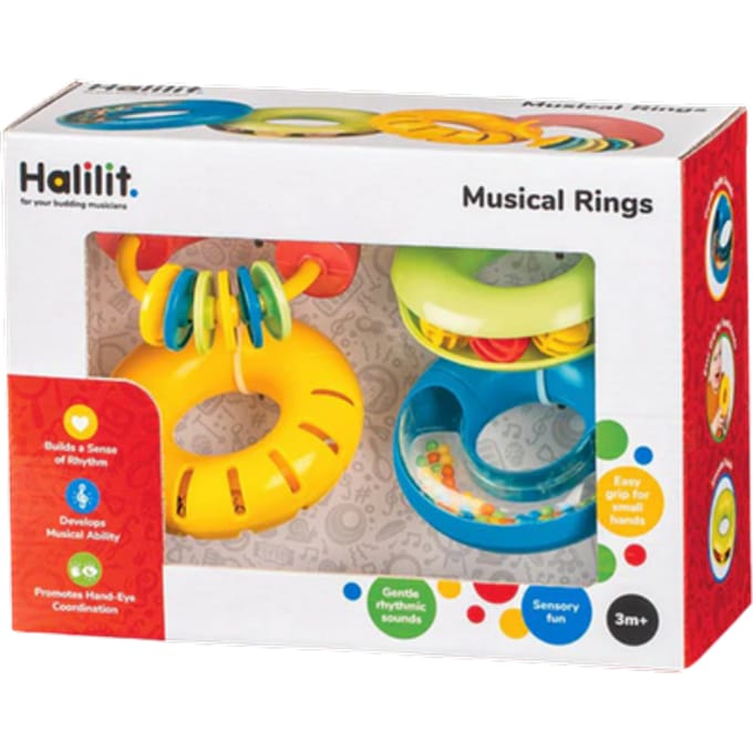 Halilit Muzikale Ringen Baby Rammelaar Set