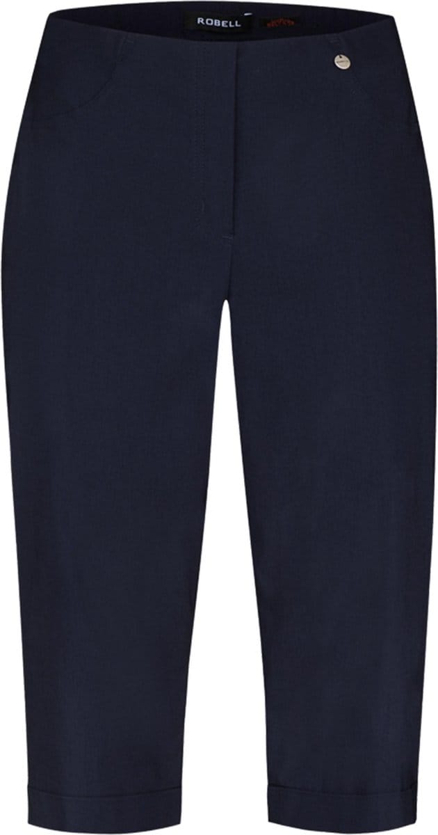 Robell - Model Bella 05 Bermuda - Bengaline Stretch - Marine -EU38