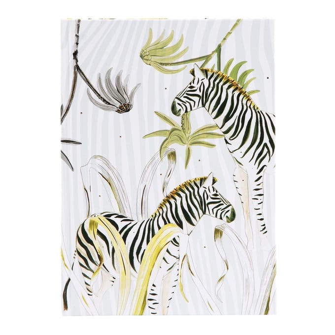 Goldbuch - Notitieboek A5 Dieren in het Wild - Zebra
