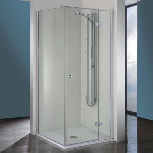 Steinkamp Living hinged door on side panel with side panel 80 x 100 cm stop right incl. easypearl HSTTS030R