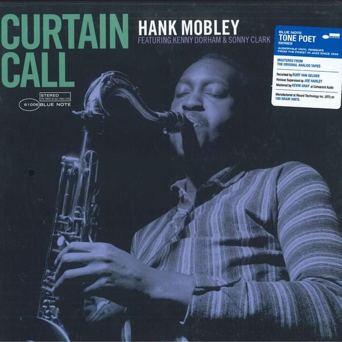 Hank Mobley Featuring Kenny Dorham & Sonny Clark - Curtain Call (LP) (Tone Poet Series)