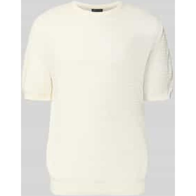Gebreid shirt van katoen