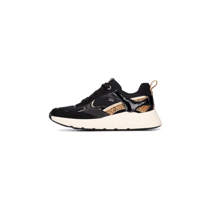 Posh by Poelman CARO Dames Sneaker - Zwart met combinatie