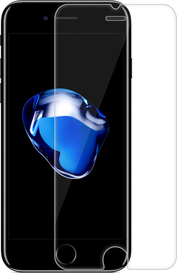 LuxeBass Screenprotector geschikt voor  iPhone 8 - glas scherm - bescherming