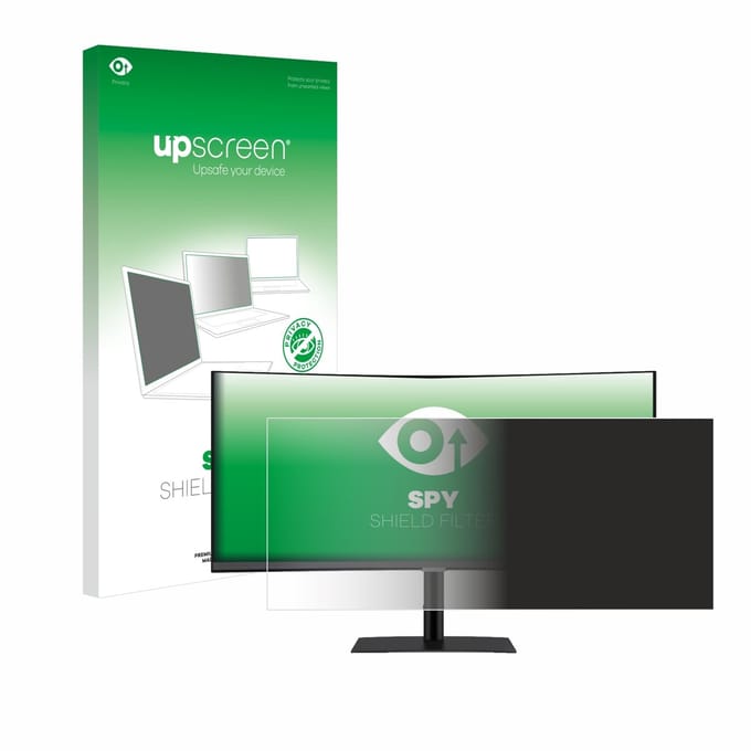 upscreen - privacyscherm voor Samsung ViewFinity S65UC (34") - privacy filter screenfilter Blauwlichtfilter