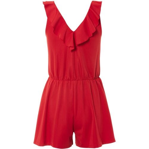 ESMARA Dames jumpsuit (Rood, S (36/38))
