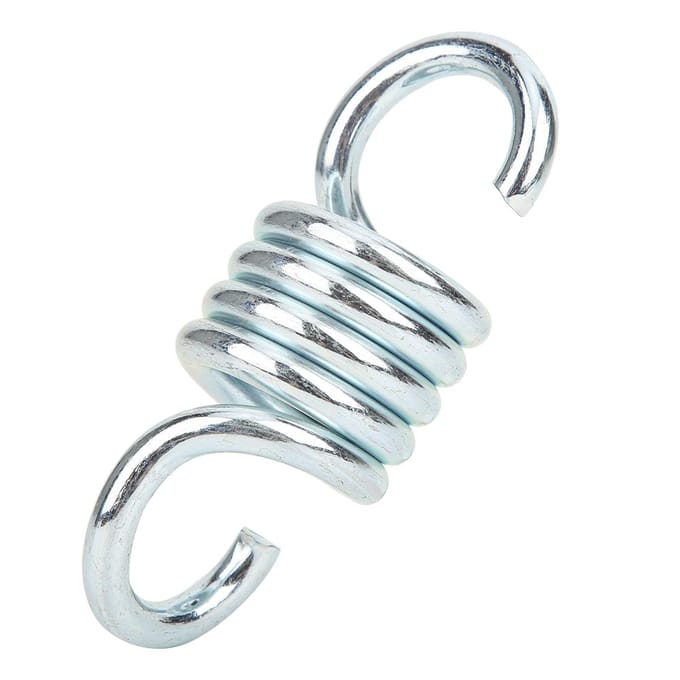 Crochets à Ressort Robustes Argentés Métal Crochet Hamac Pivotant Accessoires Chaise Suspendue pour