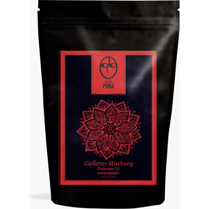 Kaffee Pura Espresso III Gießener Mischung 1kg