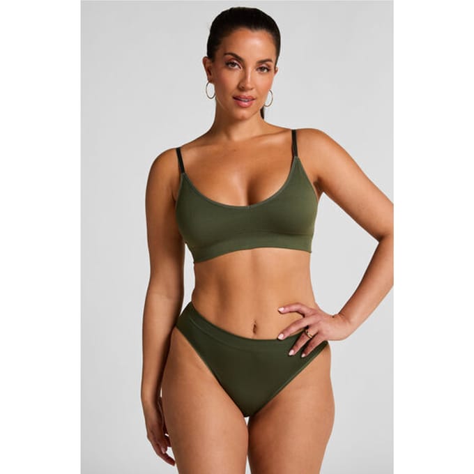 Hunkemöller Hoge slip Dide Groen