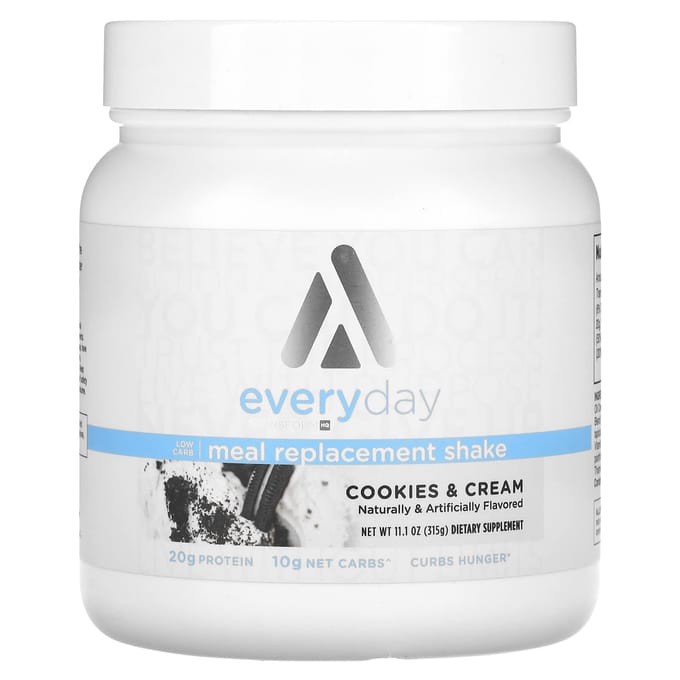 TransformHQ, Everyday, Maaltijdvervangende Shake, Cookies & Cream, 315g (11.1oz)