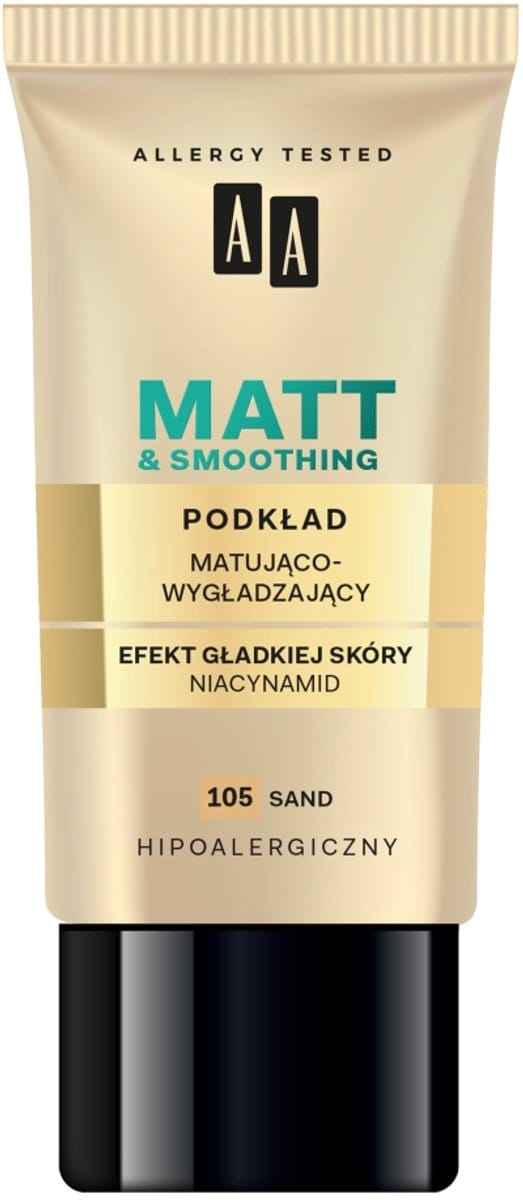 Aa - Make Up Matt Foundation Matt Smoothing Primer 105 Sand 30Ml