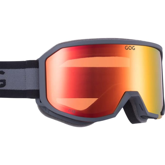 Zero UV400 Ski- en Snowboardbeschermers met Antivfog Hydrofobe Spiegel Dubbele Lens