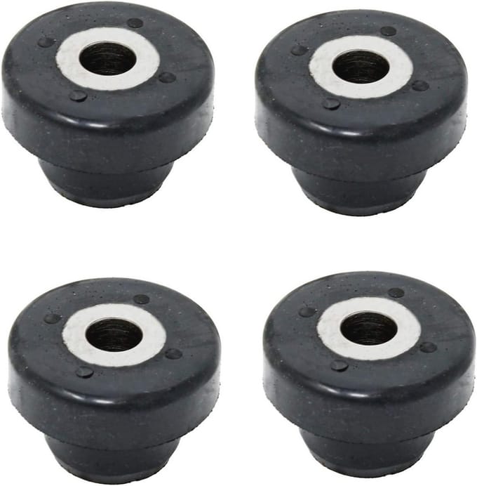 Trillingsdemper set van 4 voor diverse loaders en graafmachines