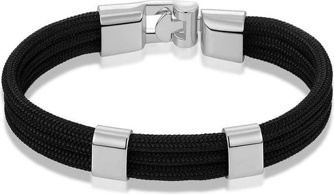 Montebello Armband Surf - Touw - Metaal - 20.5cm