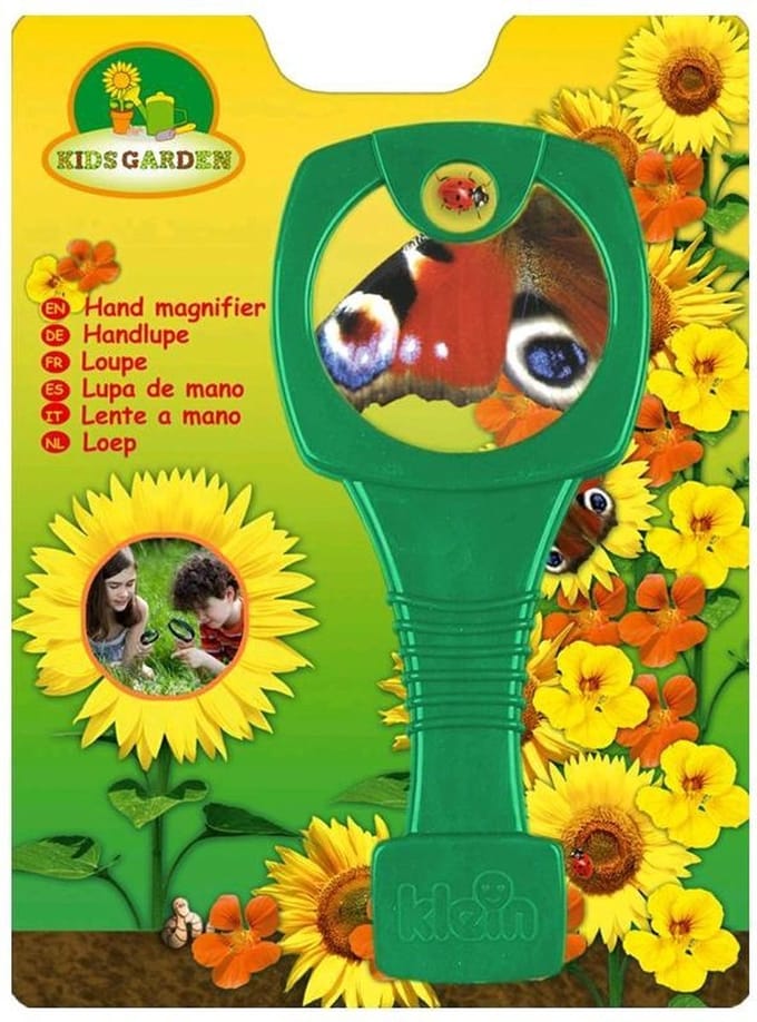 Klein Toys experimenteerset - met vergrootglas en pincet - groen