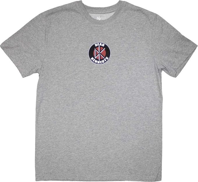 Dead Kennedys - Mini Circle Logo Heren T-shirt - S - Grijs