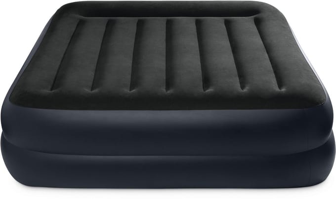 Intex Pillow Rest Raised Luchtbed met ingebouwde pomp - 203 x 152 x 42 cm
