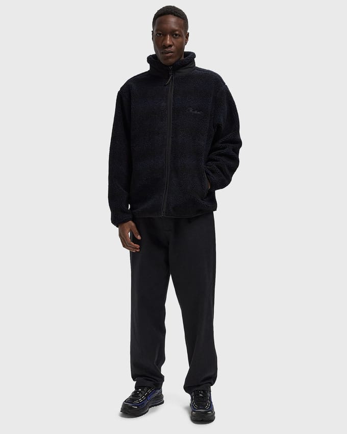 FULL ZIP JACQUARD FLEECE
