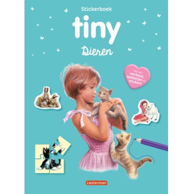 Stickerboek Dieren - Tiny - Gijs Haag