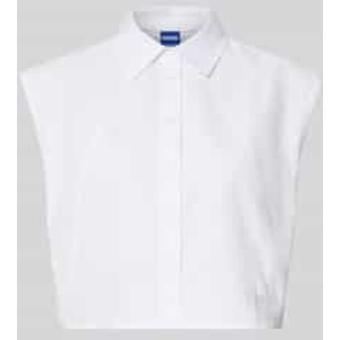 Boxy fit blousetop van puur katoen model 'ESTATE_B'
