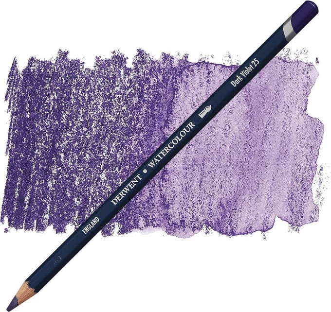 Derwent Watercolour Potlood - Dark Violet 25