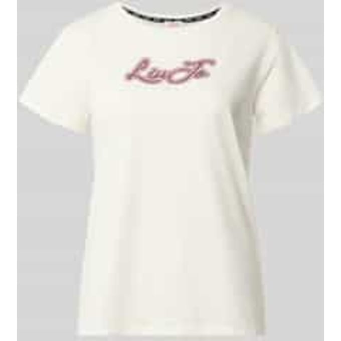 T-shirt met strass-steentjes