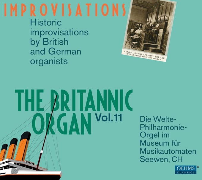 Various Artists - The Britannic Organ Vol. 11: Historic Improvisations By British And German Organists (2 CD)