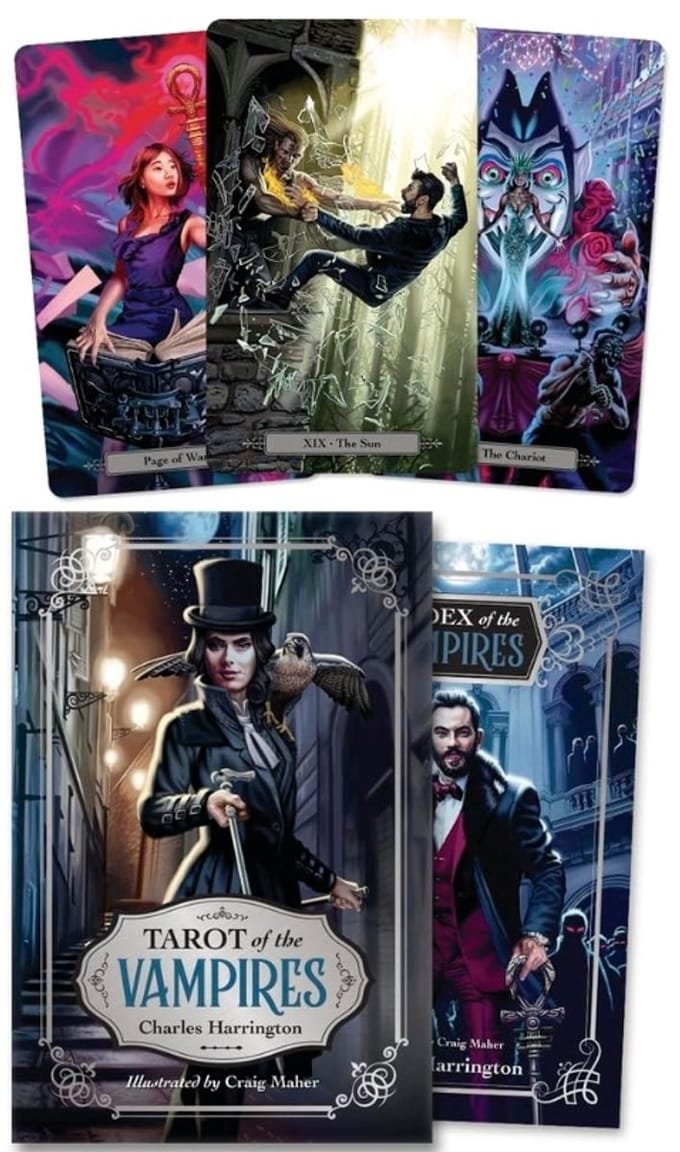 Healing Magic 777 - Tarotkaarten - Tarot of the Vampires