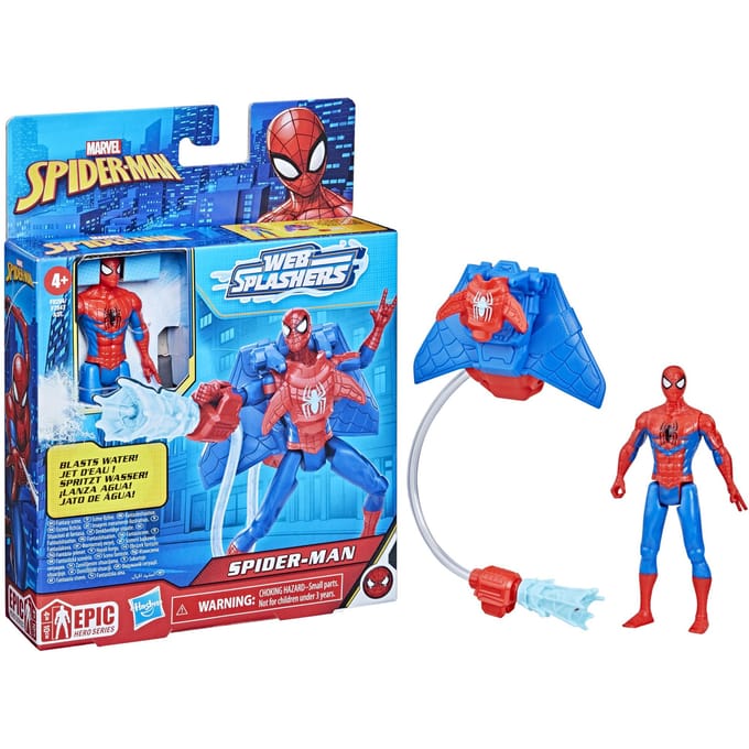 Hasbro Spider-Man Aqua Web Warrior Actiefiguren en superhelden