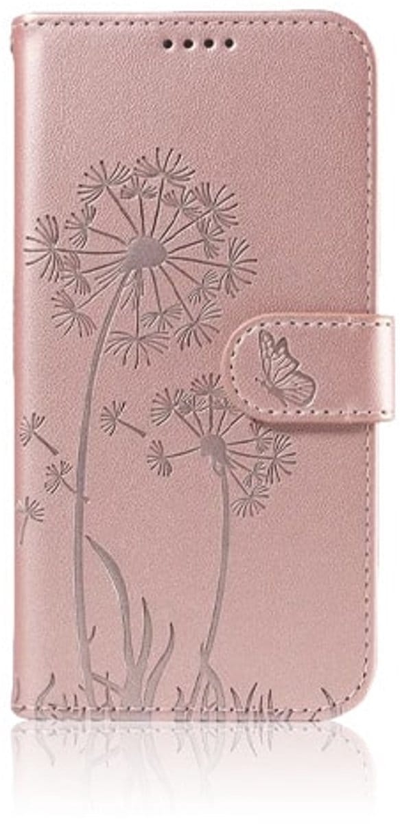 Zanaé - Bookcase Blowball - Geschikt voor Samsung S26 - Roze