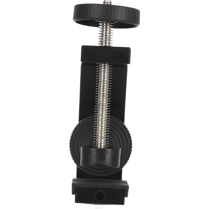 Universele C-klem Heavy Duty Metalen Verstelbare C-klem met 14 Inch Montageschroeven voor Statief black