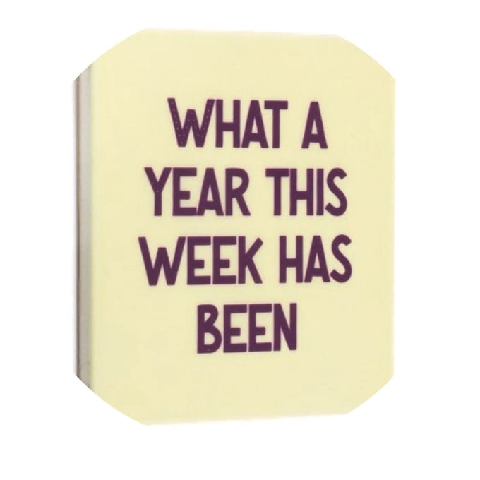 Tegeltje what a year