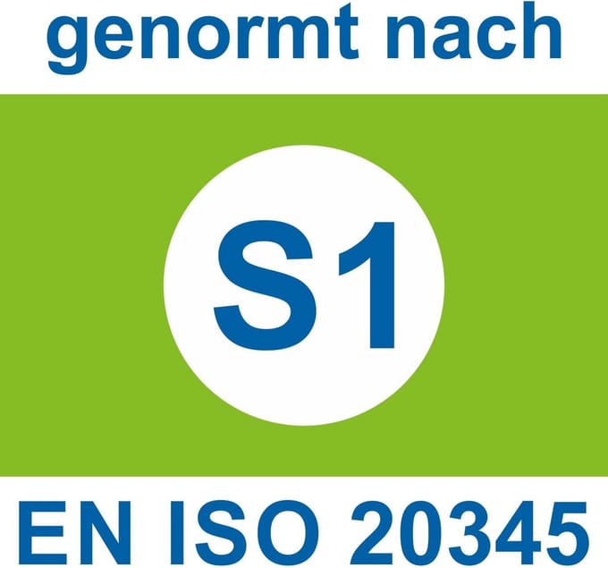 Veiligheidsschoen Lage ESD S1 Werkschoen Ademend en Waterafstotend Maat 40