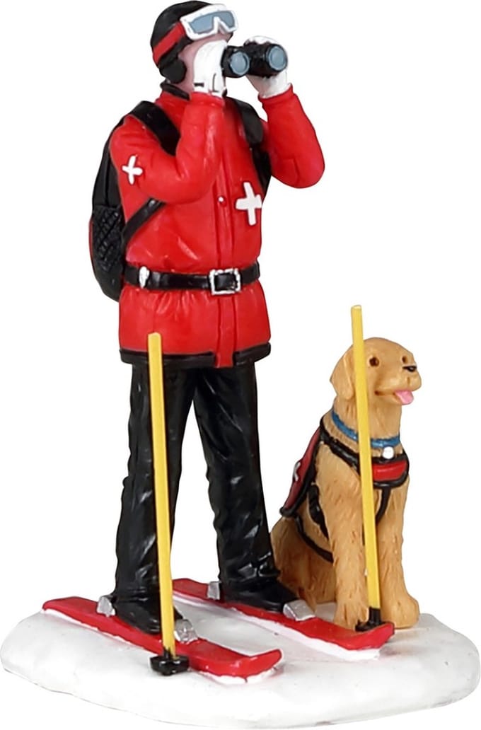 Lemax - Ski Patrol - Kersthuisjes & Kerstdorpen