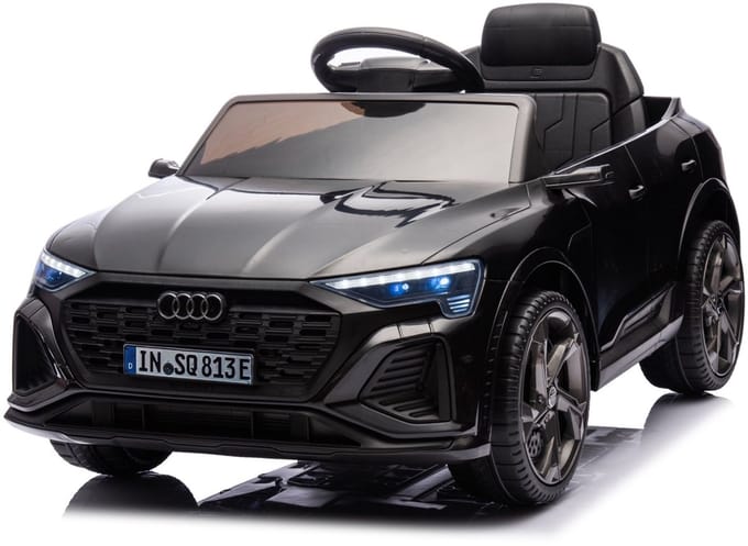 Audi SQ8 e-tron 12V Kinderauto Zwart