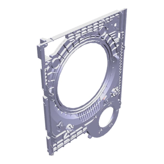 AEG achterpaneel, plastiek 140018029011