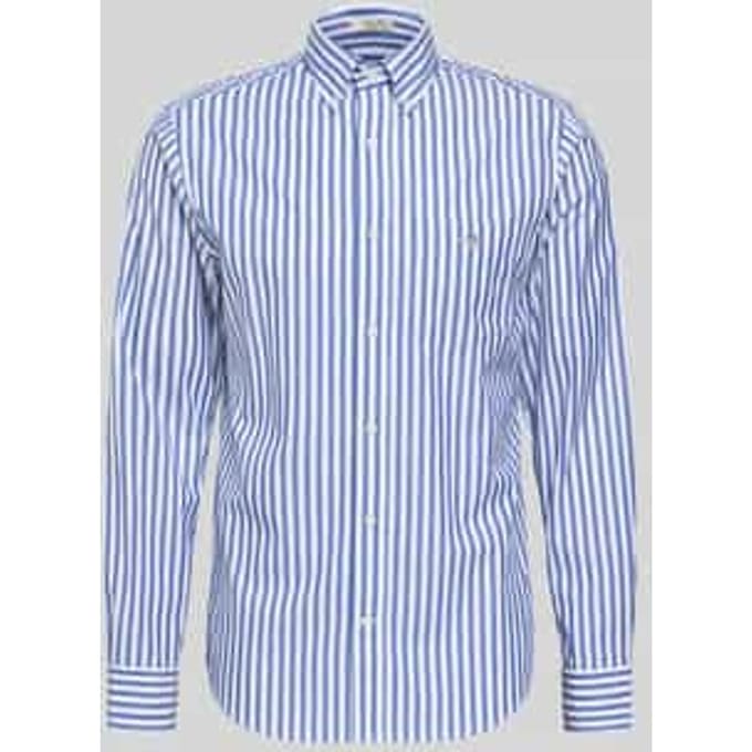 Slim Fit casual overhemd met borstzak