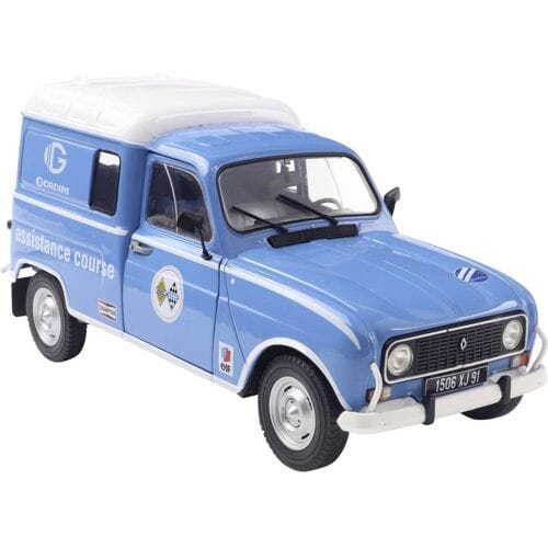 Solido Auto Renault 4LF4 GEDINI SERVICE BLAUW Kant-en-klaar model Personenauto (model)