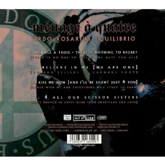 Ordo Rosarius Equilibrio - Ménage À Quatre (CD)