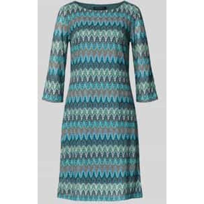 regular fit jurk in brei-look